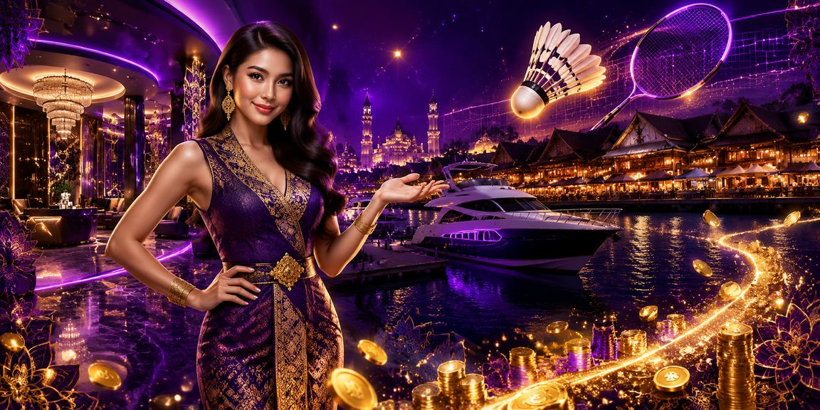 Suasana kasino hiburan moden di Kota Bharu dengan gaya tempatan Malaysia